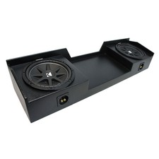 04-15 Fits Nissan Titan King or Crew Kicker Comp C12 Dual 12" Rhino Sub Box