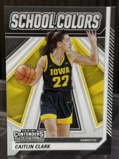 2024 Panini Contenders Caitlin Clark Basketball Card WNBA Indiana Fever S Colors