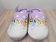 Women's Bluey Family Slippers Scuffs Size 7/8 Purple New