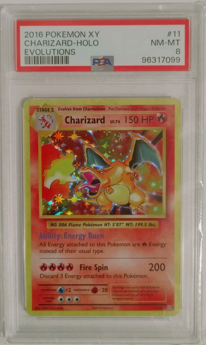 Charizard Pokémon TCG Professional Sports Authenticator (PSA
