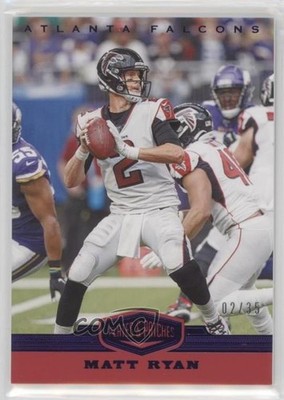 2019 Panini Plates & Patches Purple 2/35 Matt Ryan #8 1m1a