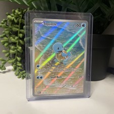 The Pokémon Company Squirtle 170/165 SV 151 Illustration Rare Holo Full Art