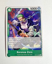 Bandai One Piece Card Game Roronoa Zoro OP12-036 Character 5000 Cost 4 1000 EN