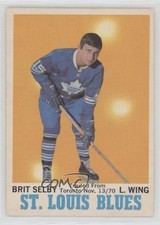 1970-71 O-Pee-Chee Brit Selby (Trade Noted on Front) #111 0ll