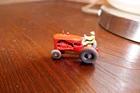 Matchbox Lesney No. 4 massey fergeson tractor grey plastic wheels mint condition
