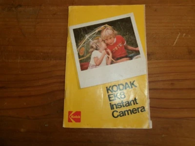 Ancienne NOTICE KODAK EK8 instant camera - Photo 1/3