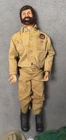 VTG Hasbro Gi Joe AT Figure w/ Flocked Hair & Accessories 1970's