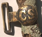 CIVIL WAR PERIOD CONFEDERATE C S TONGUE IN WREATH RICHMOND — photo 4
