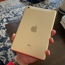 Apple iPad Mini 2nd Generation Wi-Fi Retina Display A1489 ME279LL/ White Gold