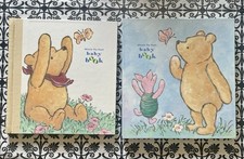 Winnie The Pooh Baby Book Keepsake Journal Water Color Illustrations