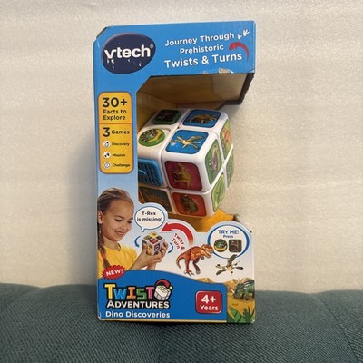 Vtech Twist Adventures Dino Discoveries Activity Unisex Cube Twist & Turn Learn