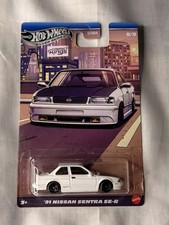 2025 HOT WHEELS Compact Kings - ‘91 Nissan Sentra SE-R (#5 Silver Series)
