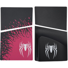 PS5 SLIM Faceplate Panel Cover 4-Piece Set Disc Edition Spider-Man