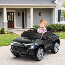 Ride on Car 12V Licensed Chevrolet Truck Kids  Electric Vehicles Gift for 3 