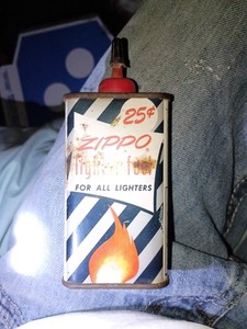 Vimtage Zippo Can