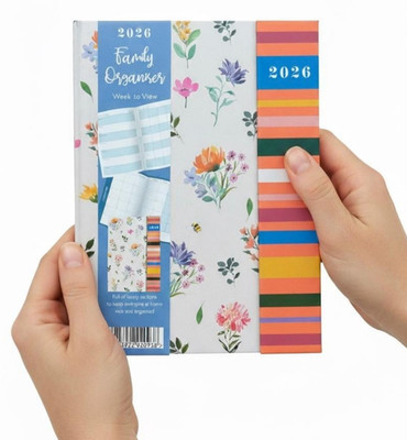 2026 Luxus A5 Woche zur Ansicht Tagebuch Magnet Index Zeitplan Organizer Jahresplaner