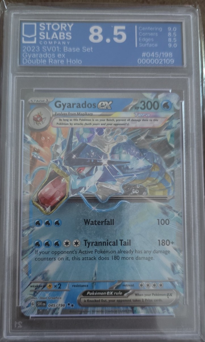 25+ Gyarados ex 045/198 SV01: Scarlet & Violet Base Set Holo for