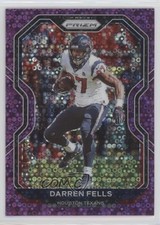 2020 Panini Prizm No Huddle Purple Prizm 9/35 Darren Fells #78 s7f