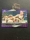 2026 Topps Chrome UFC Maycee Barber Base /10 Purple Geometric Refractor CF18