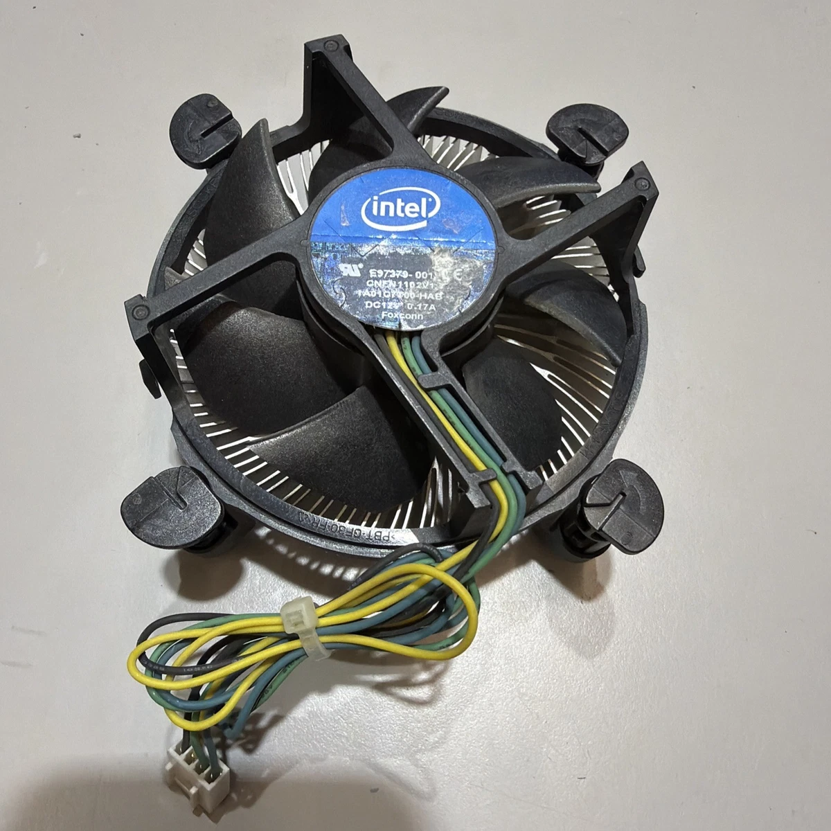 Ventola CPU Silenziosa Con Dissipatore In Alluminio - 92mm, 2200 RPM, 20 DB - Compatibile Intel LGA 1150/1155/1156