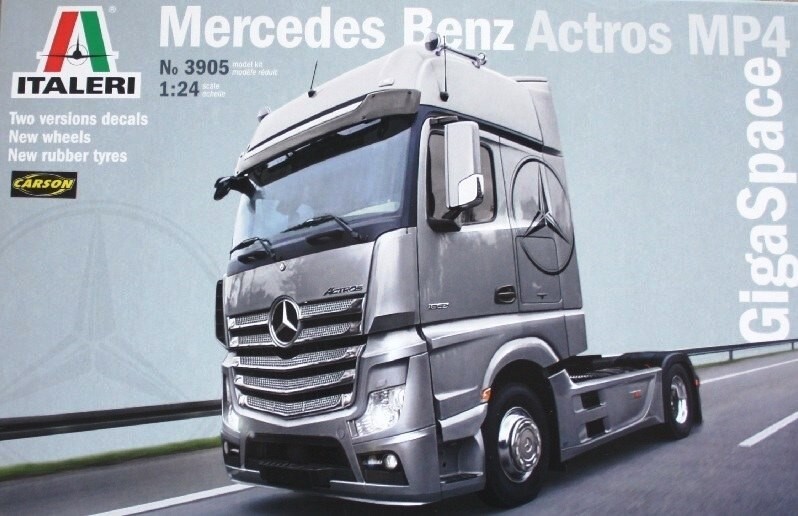 Italeri - Mercedes Benz Actros Mp4 Gigaspace 1/24 3905 | eBay