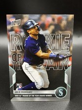 2022 Topps Now - Rookie of the Year Award JULIO RODRIGUEZ #OS-34 Print Run:15135