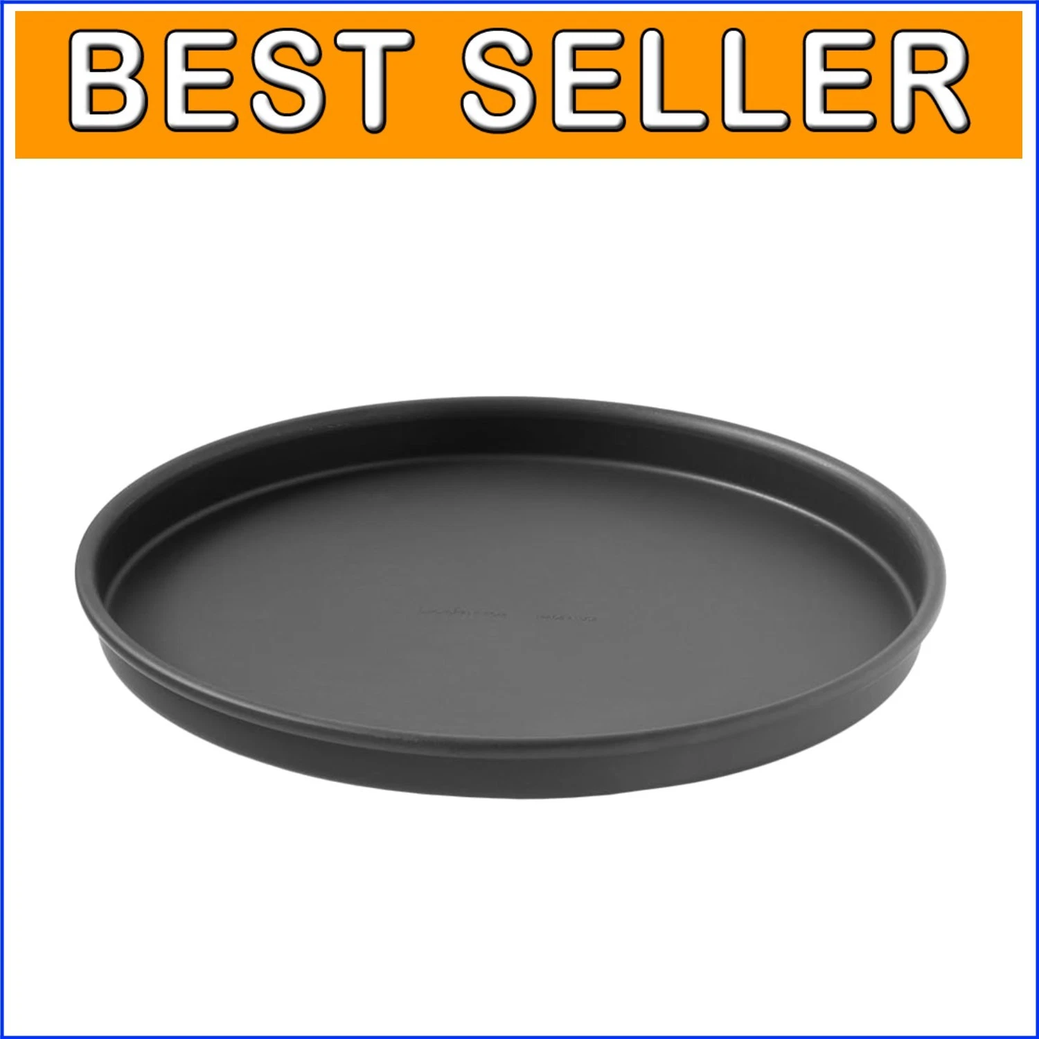 Professional Straight-Sided 16 Inch Pizza Pan - Perfect for Thick Crusts