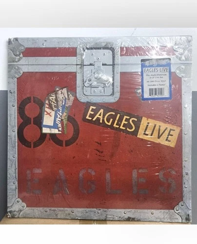 Eagles Live 2LP 180g Vinyl Sealed w/ Poster Hotel California Rhino NEW