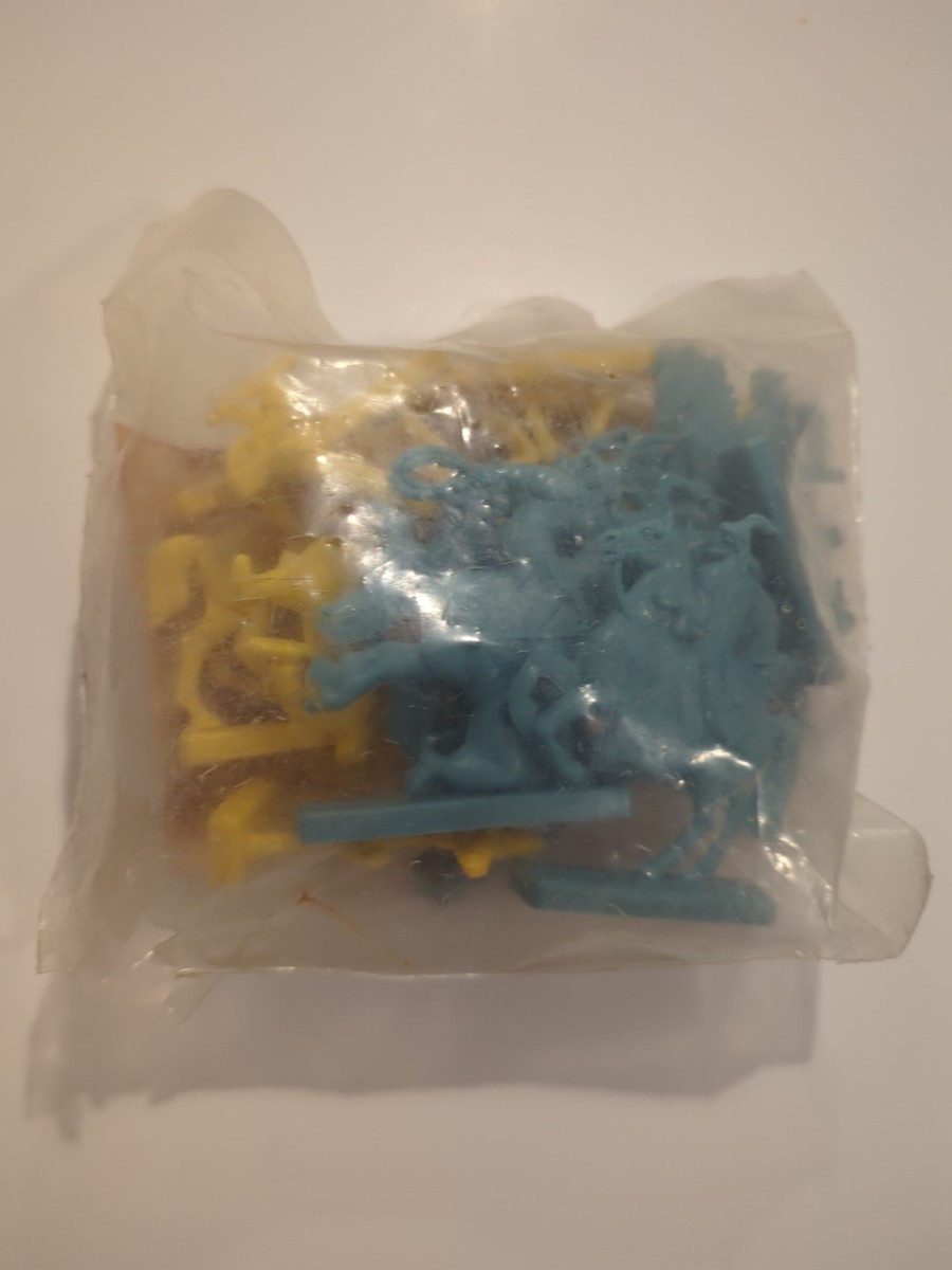 Vintage USSR Plastic Soldiers Battle of Kulikovo 1380 Sealed Bag