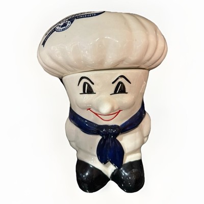 Vintage Entenmann s Cookie Jar 1992 Ceramic Bakery Box Style   Rare Collectible