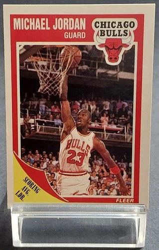 1989-90 Fleer - Michael Jordan #21