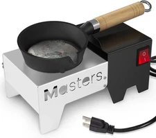 Mmasters Fast-Heating Electric Lead Melting Pot – 80 Oz Capacity | Ideal for Bul