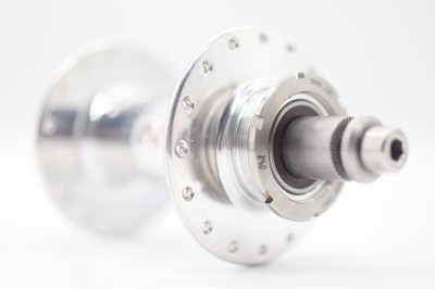 Phil Wood High Flange Rear Track Hub 130mm Silver 32H Fixed Gear