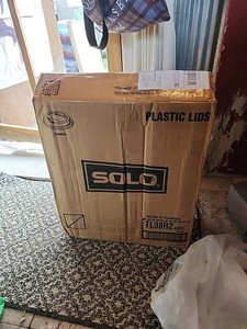 Solo Plastic Lids TL38R2 8 oz cup lids