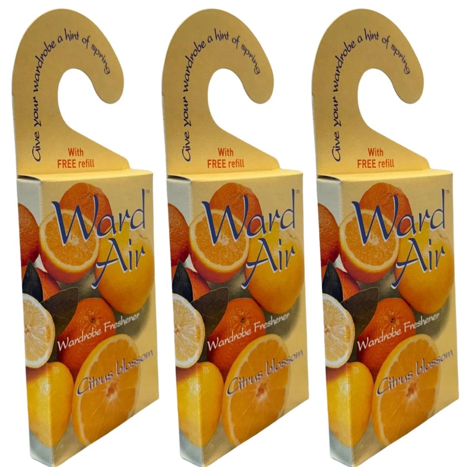 6X Wardrobe Freshener Citrus Blossom+6 FREE Refills | Long-Lasting Closet fresh - Image 4 of 4
