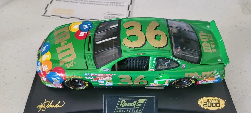 Revell Collection-Limited Edition M&Ms Ken Schrader #36-2000 Pontiac Grand Prix - Image 2 of 4