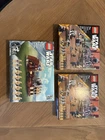 Lego Star Wars Lot 40686 Trade Federation Troop Carrier, 75372 Battle Back X2
