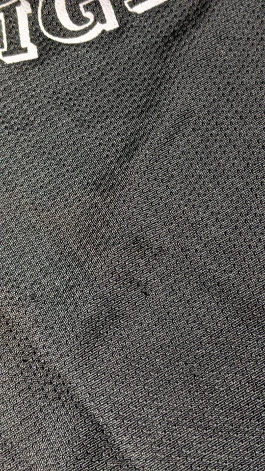 Camiseta deportiva de baloncesto vintage Empire Sporting Goods años 80 blanca Lightning Hierro Foto 4 de 4