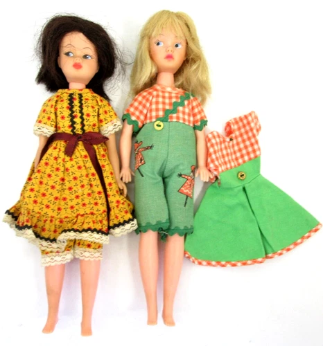 Calico 1964 Beverly HillBillies Elly Mae Clampett Doll & Outfit Retro Vintage