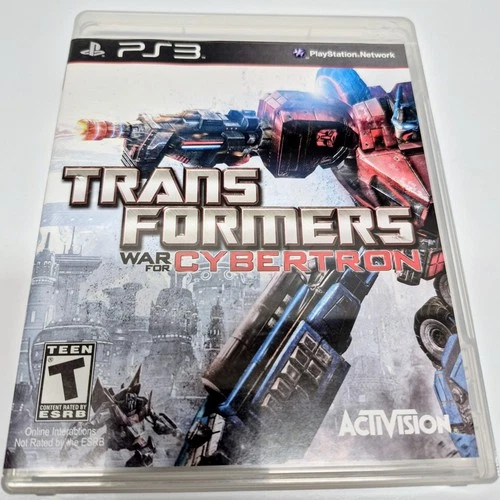 PS3 Transformers War for Cybertron (original owner)