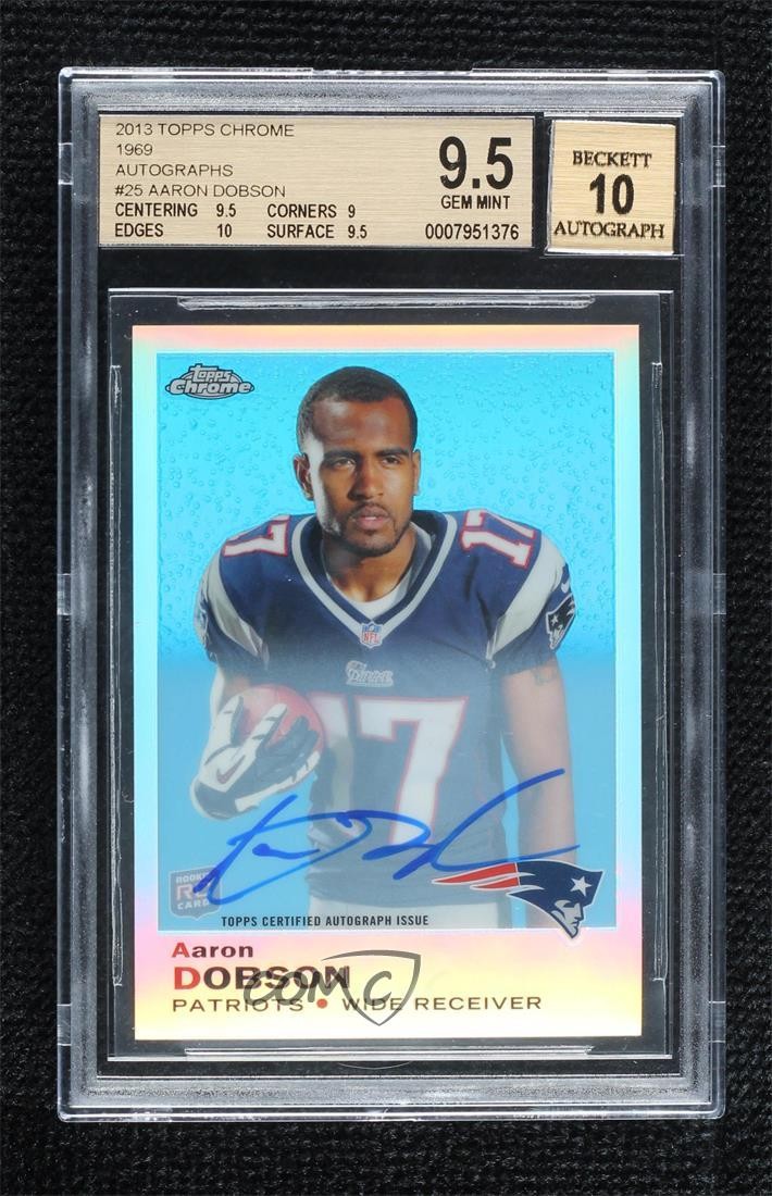 Aaron Dobson Topps Chrome 1969 Inserts #25 Base