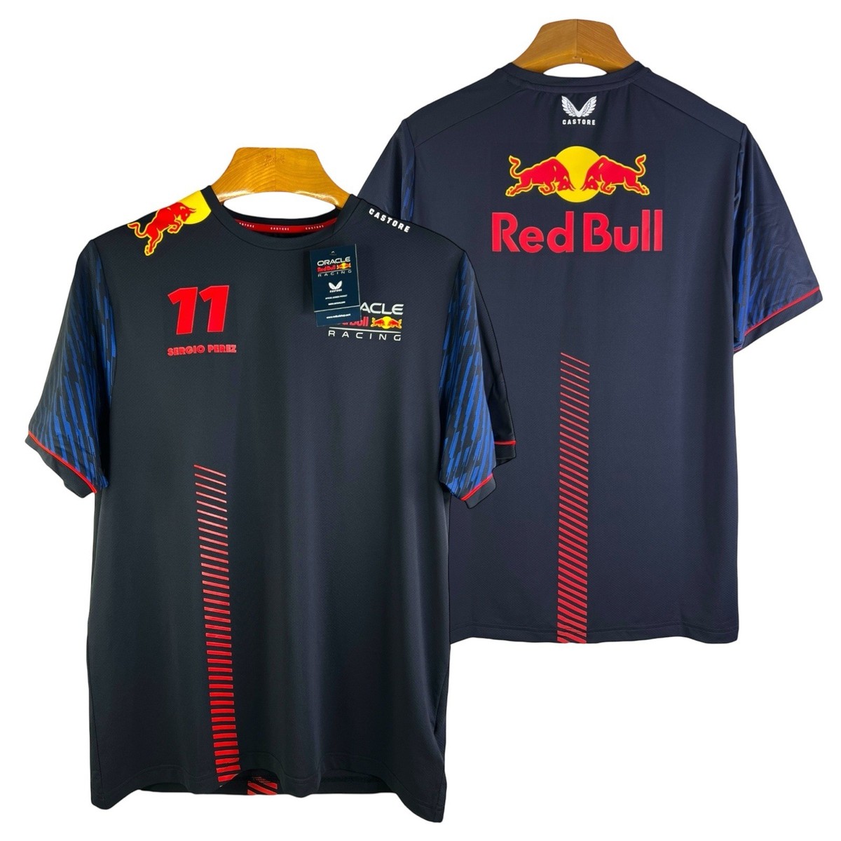 Castore Red Bull F1 Racing Shirt 2XL 2023 Sergio Perez Driver Oracle Racing  New