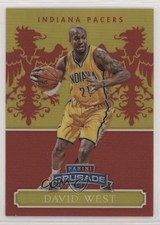 2014-15 Panini Excalibur Crusade Red 99/99 David West #105 1q2