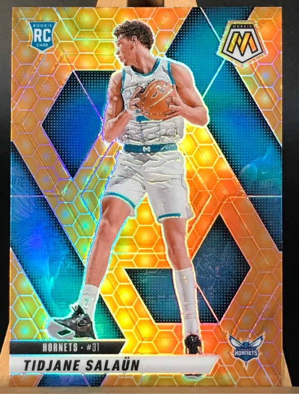 Tidjane Salaun 2024-25 Panini Mosaic Honeycomb Prizm RC SSP #241