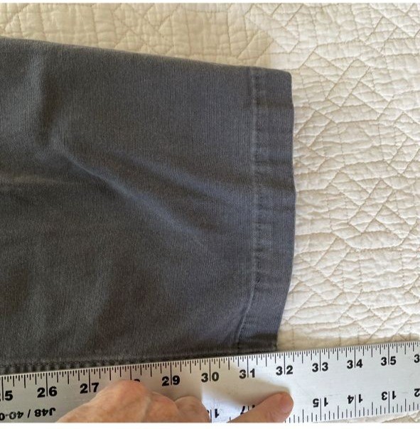 Carhartt Gray Rugged Flex Pants 38 X 32 (hemmed) Canvas Cargo BN 2291-M 5 pocket thumbnail 4