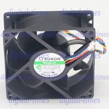 Brand New SUNON PSD1209PLV2-A 9cm 12V 4.2W 4-wire server cooling fan LJ
