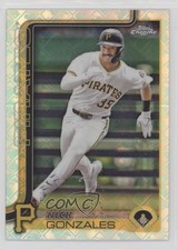 2025 Topps Chrome Logofractor Edition Nick Gonzales #222 1i5e