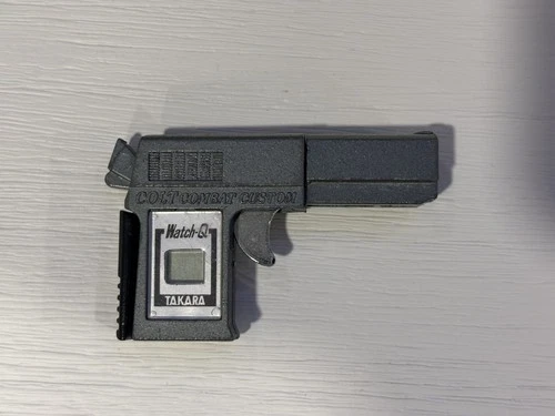 Original Vintage Takara 1984 Watch Colt Combat Custom Transformers Figure RARE