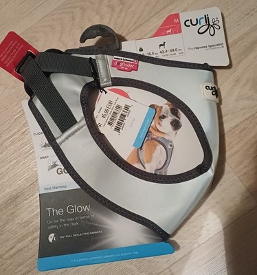 Hundegeschirr Curli Glow NEU aus Ladenauflösung Nachtleuchtend