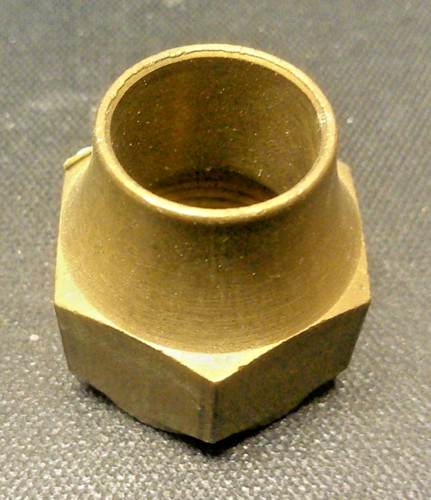 Brass Fitting Short Flare Nut 3/4" 550345